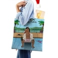 thumbnail image 4 of BoJack Horseman Bolso de tela con estampado de lienzo para mujer, bolsa de compras reutilizable y estética, con cremallera interior, regalo para mujer,40*45cm., 4 of 6