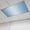 Haze Blue, variant on Navy Blue Ombre Magnetic Fluorescent Light Covers for Ceiling Lights 2 x 4 Feet, Modern Gradient Abstract Art Office Classroom Kitchen Drop Ceiling Light Covers Lighting Filters Shade Panel 2 Packs