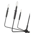 thumbnail image 3 of 29406-MB Millennium Lighting Savanne - 6 Light Chandelier-30.3 Inch Tall and 38 Inch Wide-Matte Black Finish, 3 of 7