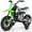 Green, variant on LIGIANT 12V Kids Ride-On Motorcycle, 2×25W Motors, Training Wheels, Throttle Grip, Bluetooth & Music, Spring Suspension