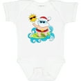 thumbnail image 3 of Inktastic Surfing Santa Boys or Girls Baby Bodysuit, 3 of 5