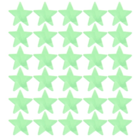 

Stickers Wall Stars Glowing Star Ceiling Sticker Glow Decals Luminous Dark Moon The Fluorescent Room Planet Space Decal