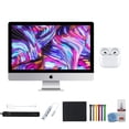 thumbnail image 1 of Restored Apple iMac 21.5 inches, 2019, 4K I3-8100 3.6 GHz 8 256GB SSD Radeon Pro 555X MHK23LL/A + USB Adapter + Cleaning Kit + Mouse Pad + Cable Ties + Apple Airpods + More  (Refurbished), 1 of 4