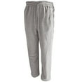 thumbnail image 4 of LIIPEE Men Casual Pants Winter Solid Color Ankle Length Jogger Pants Male Thermal Lined Sweatpants Running Training Outdoor Comfortable Soft Breathable Daily Pants,Light Gray,XXL, 4 of 9