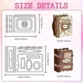 thumbnail image 2 of 1 Set Winter Bear Die Cuts Metal Cutting Dies Card Making Cutting Stencils Template for DIY Embossing Scrapbooking Craft Paper oto Album Christmas Card Gift Festival Invitation Decorative, 2 of 8