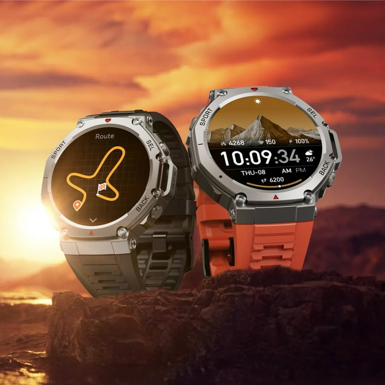 Rainbuvvy New DM58 Drop Resistant GPS Smart Watch 1.43 Inch AMOLED