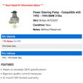 thumbnail image 2 of Power Steering Pump - Compatible with 1992 - 1994 BMW 318is 1993, 2 of 2