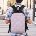 thumbnail image 2 of Geaub shells pearl ultimate comfort and style: the perfect compact backpack for college, commute, travel, and everyday use, 2 of 2