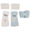 thumbnail image 4 of Bath Sheets, Wide Application Coral Velvet Towels Set Exquisite Texture Soft Comfortable  For Travel For Home For Hotel, 4 of 8