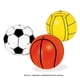 thumbnail image 2 of Globos de bola Bola de fiesta de piscina colorida para niños Juguetes divertidos (estilo D) JShteea Para Estrenar, 2 of 9