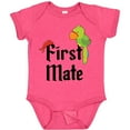 thumbnail image 3 of Inktastic First Mate pirate with parrot and bandanna Boys or Girls Baby Bodysuit, 3 of 5