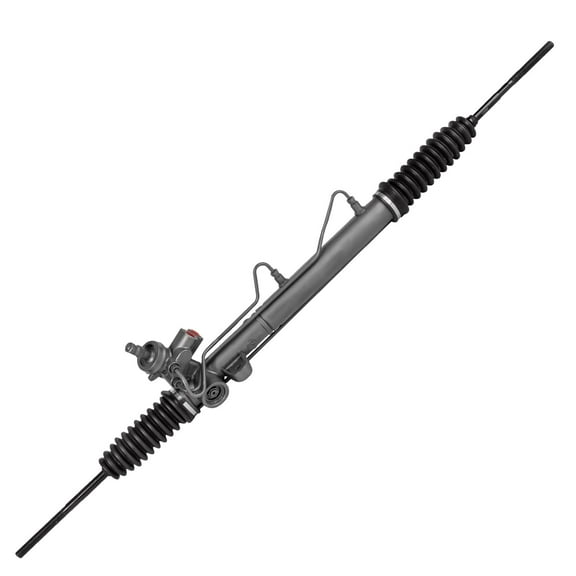 Detroit Axle - Complete Power Steering Rack and Pinion Assembly Replacement for 2003-2010 PT Cruiser Dodge Neon [w/o Sensor]