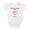 Pink Heart, variant on My Best Friend is A Husky Dog Funny Baby Romper 0-3 Months