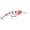 Glow Pink Squirrel, variant on Rapala Jointed Shad Rap Crankbait 07 Fruit Punch