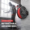 thumbnail image 2 of Manguera de aire ReelWorks de goma SBR de 3/8 pulgadas x 50 pies, 300 psi, 2 of 7