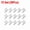 15Set (30PCS), variant on 100/10PCS Self Tapping Screw Layer Plate Holder Wardrobe Septum Brackets Fixed Screw Shelf Support Pegs with Non-Slip Sleeve