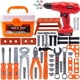 thumbnail image 1 of Juego de herramientas y destornilladores eléctricos INSHUEY con caja, 42 unidades, 1 of 8