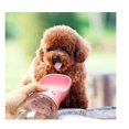 thumbnail image 1 of Botella de agua para perros de 350 ml, dispensador de agua portátil para cachorros a prueba de fugas con comedero para mascotas ZefeiWu 8390612578793, 1 of 1