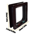 thumbnail image 2 of FAMTKT Pet Door for Wall, Dog door ABS material plastic door opening installation, 2 of 2