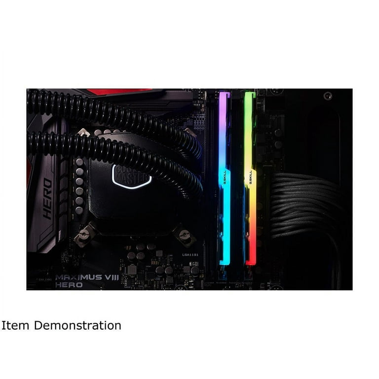 メモリー G.Skill Trident Z RGB 32GB (4 x 8GB) G.Skill Trident Z RGB 32GB (2 x 16GB) DDR4-3600 PC4-28800