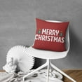 thumbnail image 5 of Merry Christmas Santa Claus Tree Throw Pillow Case Square Throw Pillow Case 2 Pack Christmas Throw Cushion Case for Couch Sofa Bed Farmhouse, 5 of 7