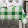 thumbnail image 4 of Nappe Rectangulaire à Carreaux - Imperméable, Résistante aux Plis et Lavable Nappe Décorative pour Extérieur, Fête Intérieure, 160GSM, 4 of 5