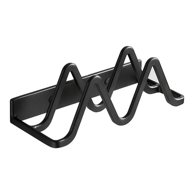 No-Perforation Pot Lid Rack with Aluminum Alloy Construction - Wall-Mounted, Easy Installation, Versatile Kitchen Storage, Space-Efficient Solution, Adds Organization to Your Kitchen