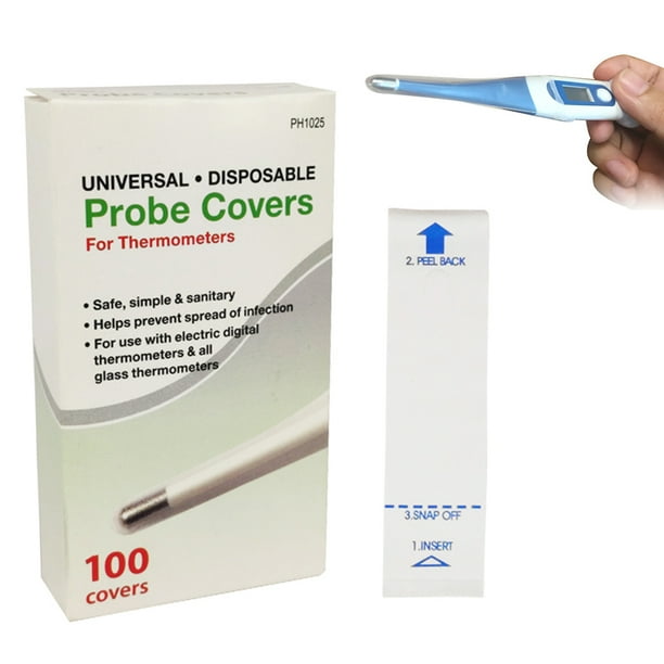 Famure protective case100PCS Digital Thermometer Probe Cover
