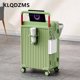 thumbnail image 3 of KLQDZMS equipaje de cabina ABS + PC maleta de embarque con apertura frontal cubierta de carrito para ordenador portátil 20 "22" 24 "26 maleta de viaje de mano para mujer, 3 of 4