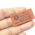 thumbnail image 3 of 120pcs Handmade Label Handmade Faux Leather Labels Tags For Handmade Labels For Clothing Hats Bags, 3 of 5