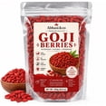 thumbnail image 5 of Abbasi & Co Dried Goji Berries, Premium Natural Whole Goji Fruit Snack for Smoothies, Trail Mix, Baking & Tea, Resealable Bag, 8.8 oz, 5 of 5