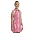 thumbnail image 3 of Birdie Bound Girls Sunset Palm Polo Shirt, Sizes 4-16, 3 of 5