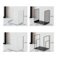 thumbnail image 4 of LCXmlly Support de Livre Robuste Simple Support de Lecture de Bureau Clip de Livre en Métal Creux pour Bureau Rangement Apprentissage Étudiant 1 Paire, 4 of 9
