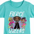 thumbnail image 3 of LOL OMG! Fashion Dolls - Fierce Queens - Toddler & Youth Girls Short Sleeve Graphic T-Shirt, 3 of 5