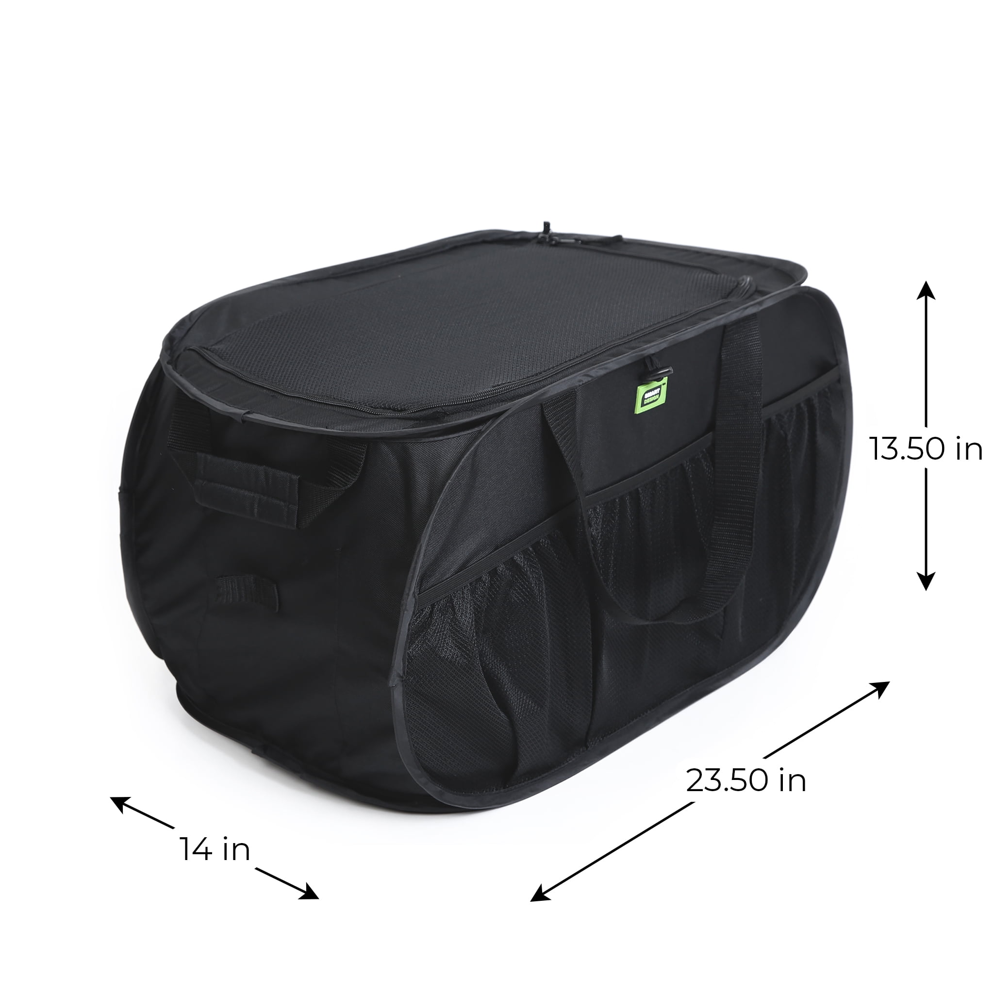 Smart Design Pop Up Trunk Organizer With Easy Carry Handles- 23 Inch