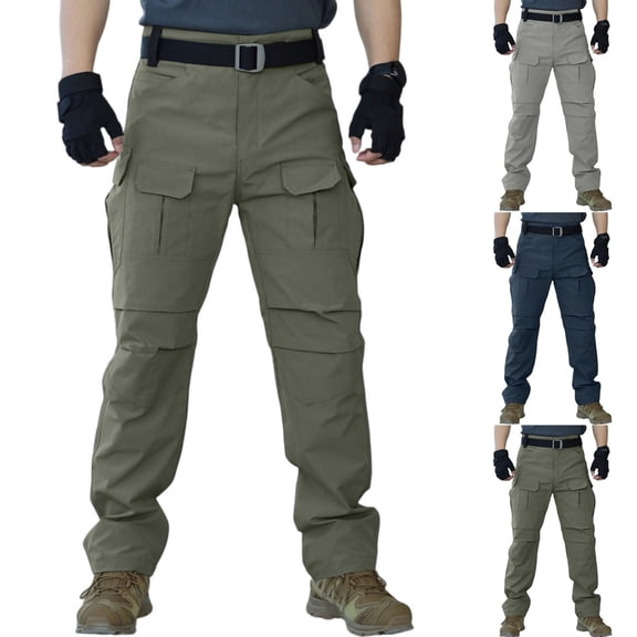 Pantalones Cargo Para Hombres, Extreme Motion Men's Fleece Lined Carpenter Pantalones De Trabajo Para Hombre Pantalones Para Men's Work Utility & Safety Pants Lined Winter Pants Xxl Green