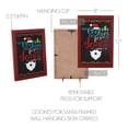 thumbnail image 2 of Cookies For Santa Framed Wall Hanging Sign 12x8, 2 of 5