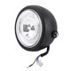 thumbnail image 4 of Lado Del Faro De La Motocicleta, Cubierta De Montaje Lateral De La Parrilla Del Faro LED Del Faro De La Motocicleta 6,5 ​​​​​​con Soporte Para Cafe Racer, 4 of 7