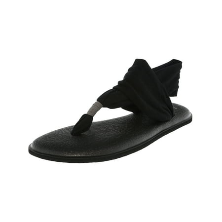 - Sanuk Women's Yoga Sling Black Sandal - 9M