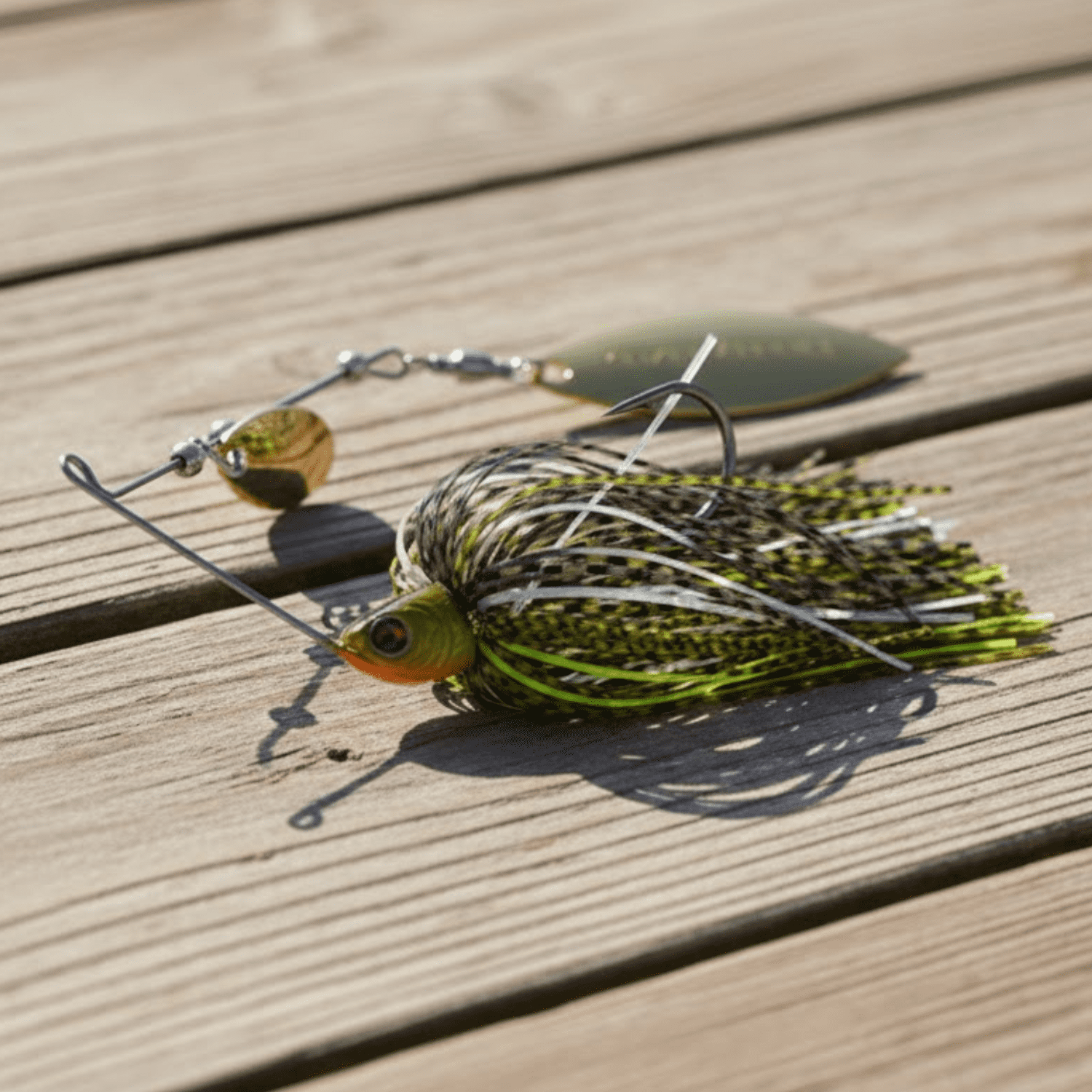 2 pack) Ozark Trail Spinnerbait Fishing Lure 3/8 oz. – Bluegill