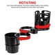 thumbnail image 5 of Portavasos Multifuncional Para Coche, Soporte Para Bebidas De Doble Capa, Estante De Almacenamiento Único Para Vasos De Coche, Soporte Giratorio Para Vasos De Agua Para Coche Kearding VI006132-00, 5 of 7
