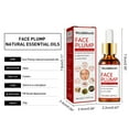 WJiadz Essential Oil,Facial Plumping Oil Plumping forehead Muscle Fade