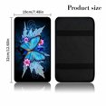 thumbnail image 3 of Butterfly Print Universal Car Armrest Pad Auto Console Box Center Cushion Cover, 3 of 5