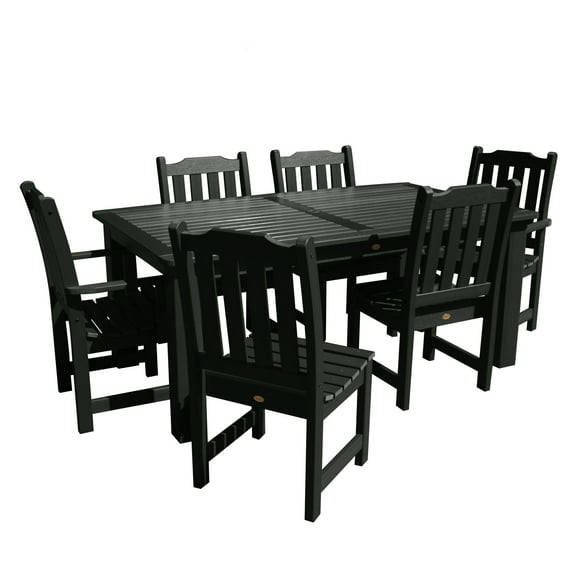 highwood® Lehigh Eco-Friendly 7pc Rectangular Dining Set 84" x 42"