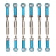 thumbnail image 2 of RC Car Turnbuckle Rod, Aleación De Aluminio RC Car Push Rod, 1/10 1/8 RC Buggy Para RC Car Model, 2 of 8