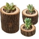 thumbnail image 4 of Portavelas de madera JanHm personalizado para velas de té juego de 3, 4 of 5
