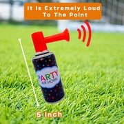 2 pc Handheld Mini Air Horn Loud Noise Maker for Sports, Parties & Outdoors