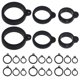 thumbnail image 1 of WEUVEB 30Ud Anillos De Silicona Colgantes Para Plumas Con Y Resistente, 1 of 8