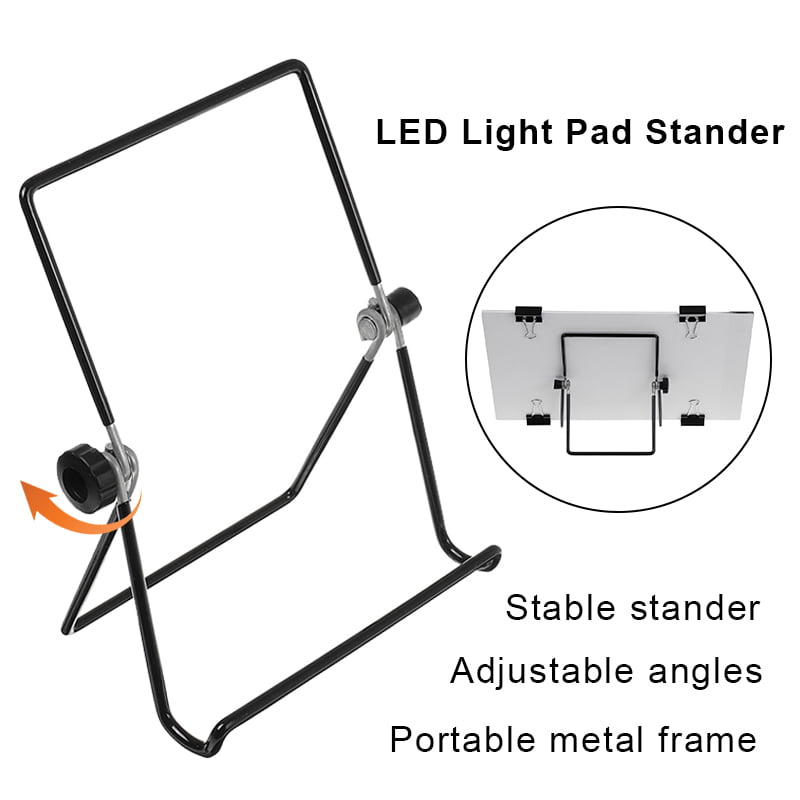 Polyester Felt Hand Held Case Bag PP OPOUNT Full Range of 5D Diamond Painting Set with A4 LED Light Pad Roller Stand Holder Diamond Embroidery Box and Diamond Painting Tools for Diamond Painting 