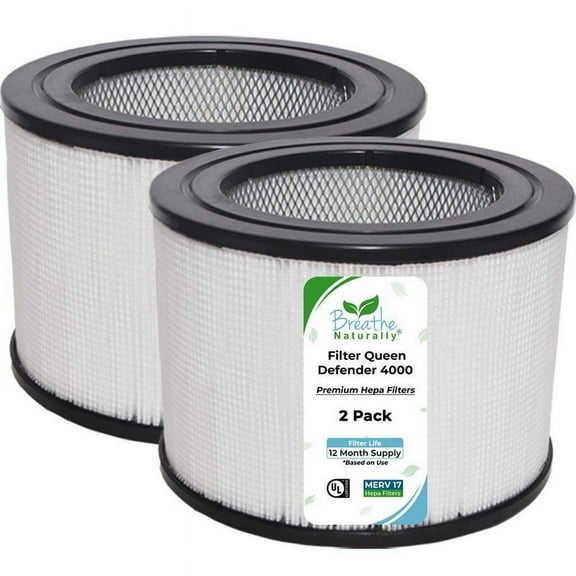 Filter Queen Defender 4000 Series HEPA Filter 2pk
